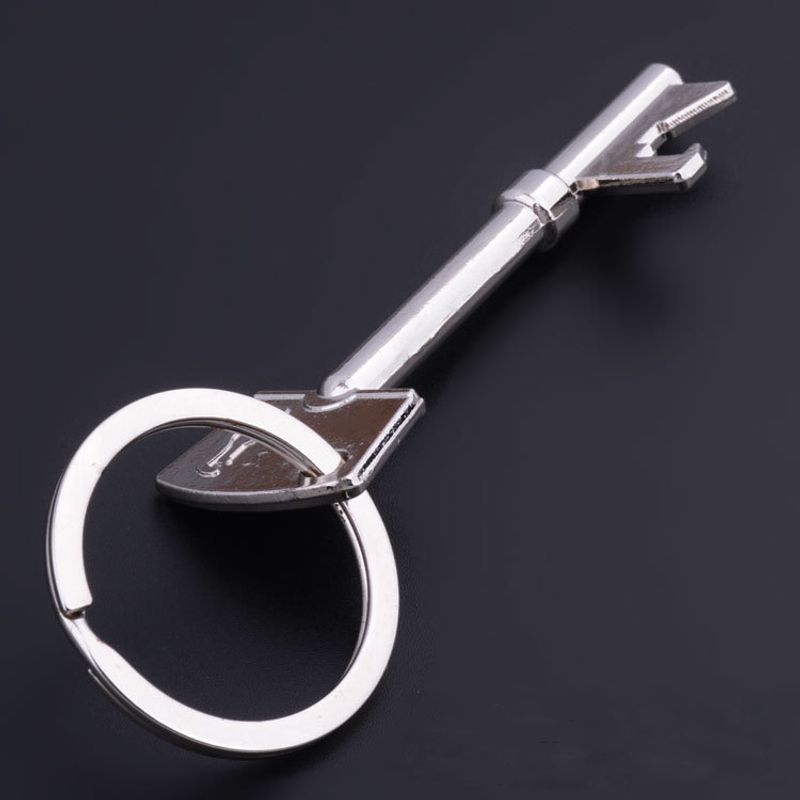 Small Gift Beer Advertisement Creative Men's Unengaged Bottle Opener Keychain_voghion.com