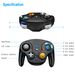 Drahtloser Switch-Controller für Nintendo GameCube Wii GC NGC 10 m/33 ft 2,4 GHz RF Bluetooth Gamepad Joystick mit Empfänger_voghion.com