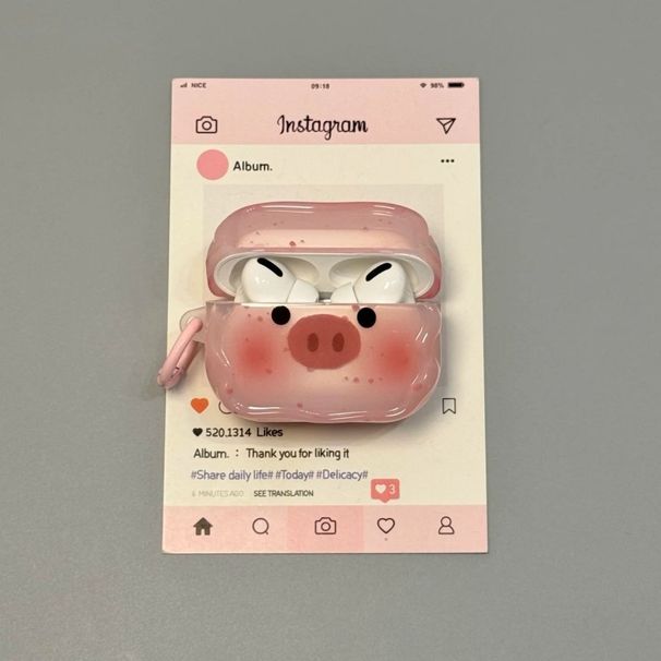 Hanins Söpö Pieni Pig Sopii 4 Suojakoteloon 1/2 Pro3 Generation Kuulokesuojus_voghion.com