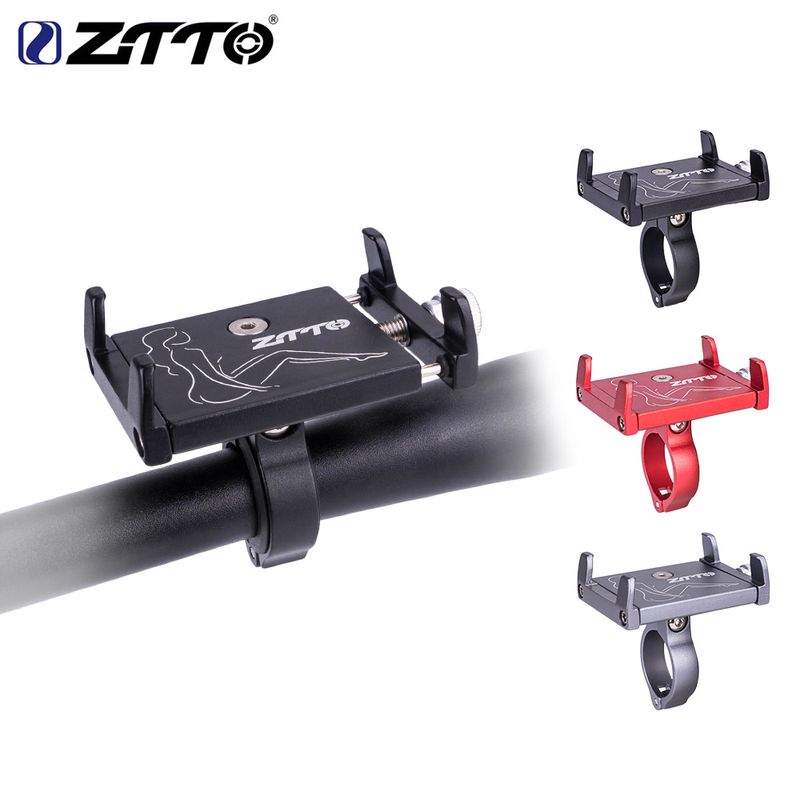 Support de vélo en alliage d'aluminium pour vélo de montagne, vélo à batterie électrique, support de téléphone pour moto_voghion.com