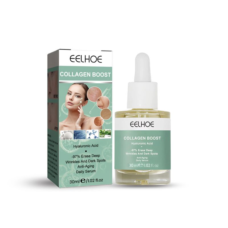 Ser de colagen Booster avansat anti-rid profund esență pete întunecate îndepărtare albire iluminare piele facială anti_voghion.com