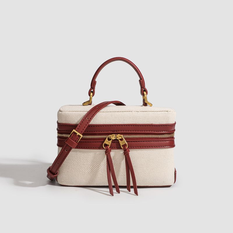 Lunch Box, borsa a tracolla monospalla di alta qualità, da donna, modello spagnolo, modello 2025, alla moda, piccola e rigida._voghion.com