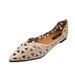 Fashion Plus Size Flats Pointed Flat Shoes_voghion.com