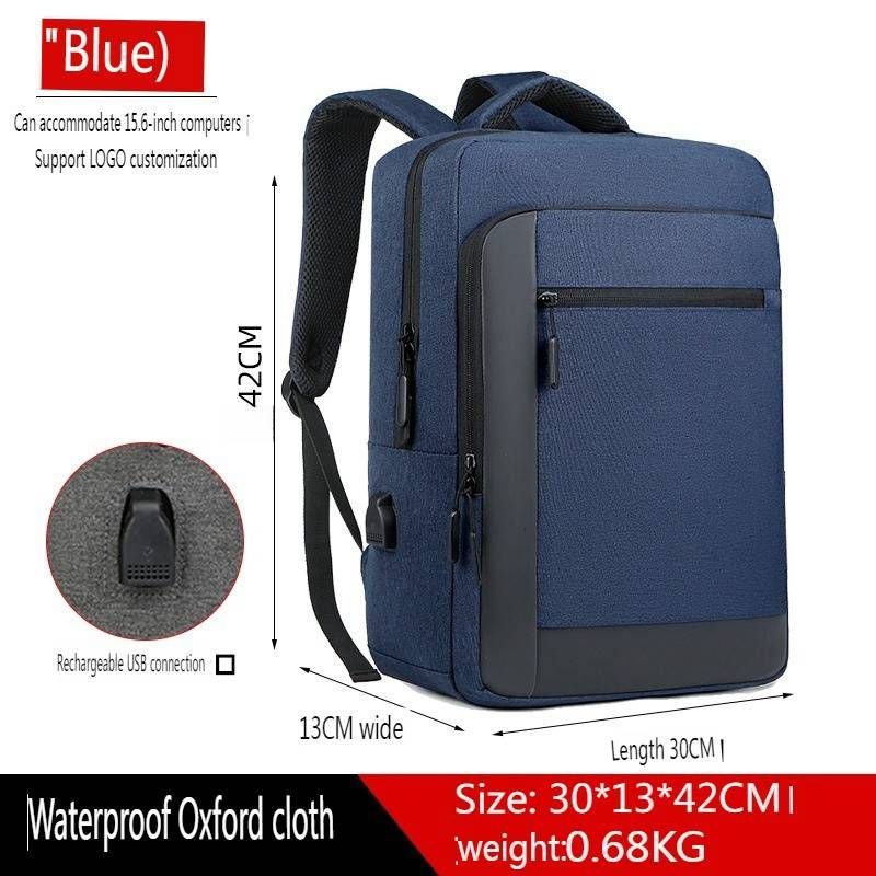 Großer Business-Rucksack Herren, multifunktionaler, wasserdichter Computer-Rucksack, lässiger Rucksack für Studenten_voghion.com