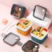 Microwave Japanese-style Sealed Lunch Box Tableware Food Storage Container School Office Large capacity Picnic Kitchen Container_voghion.com