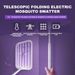 Foldable Electric Fly Swatter USB Charging Mosquito Repellent Zapper 1200mAh Mosquito Racket Insect Killer for Home Bedroom_voghion.com