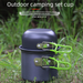 1-2 Kişilik Kamp Tencere Seti - Taşınabilir Açık Hava Tencere ve Sofra Takımı ile Yürüyüş İçin DS-101_voghion.com
