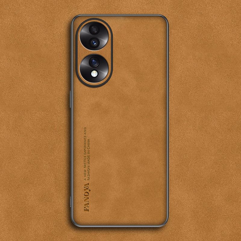 PU leather comfortable suede case For Honor 90 Pro 80 GT 70 Pro 60 50 Honor X7A X8A X9A Magic 5 Pro 4 3 Soft Lens protect Cover_voghion.com