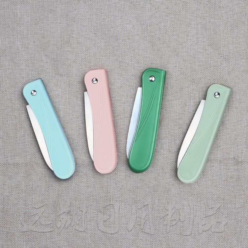 Coltello pieghevole da cucina per uso domestico, piccolo, per tagliare il melone, portatile, in acciaio inox._voghion.com