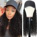 women's wig one piece hat hand wrapped tube wig foam wave curls spot_voghion.com