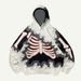 Sweat à capuche unisexe motif tête de mort et flammes – Pull oversize imprimé gothique 3D (indispensable streetwear, polyester respirant, poches zippées pour téléphones et cartes)_voghion.com