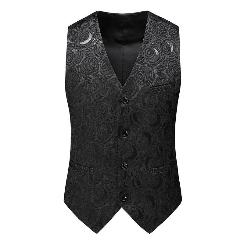 Man's Clothing 2024 New Suit Suit For Men Slim Suit Professional Formal Groom Wedding Dress Three-Piece Suit For Men_voghion.com