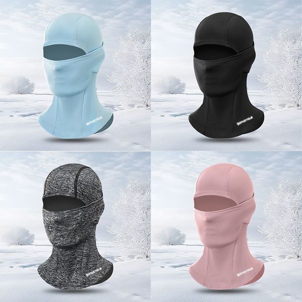 DTUCYCLE Winter Warm Lei Feng With Fleece Lining, Thickened, Windproof, Cold-Proof, Cycling Electric Bike Face Mask Neck_voghion.com