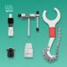 Vëlo Reparatur Tools Mëttelwell Schwéngrad Heckschlëssel Kettenentferner Reparatur Tools Vëlo Tool Accessoiren_voghion.com