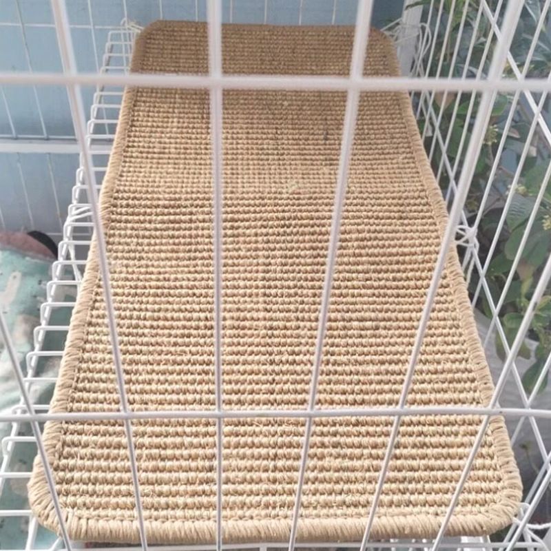 Piattaforma per scala da arrampicata in gabbia di sisal, resistente all'usura, antigraffio, anti-perdita, tappetino per unghie per gatti_voghion.com