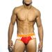 UXH Sommer Sexy Block Herren Badehose Mode Kontrastfarbe Badeanzug Bikini Strand Dreieck Shorts Männer_voghion.com