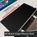 Unbeatable Quality Mouse Desk Keyboard Pad All Black Lock Edge Non Slip Woven 60x30 Odorless Natural Rubber Business Internet Coffee_voghion.com