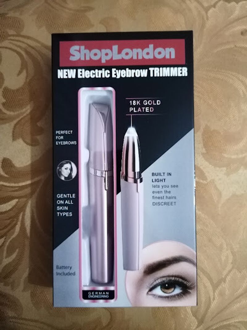 Épilateur électrique pour sourcils et sourcils impeccables pour femmes_voghion.com