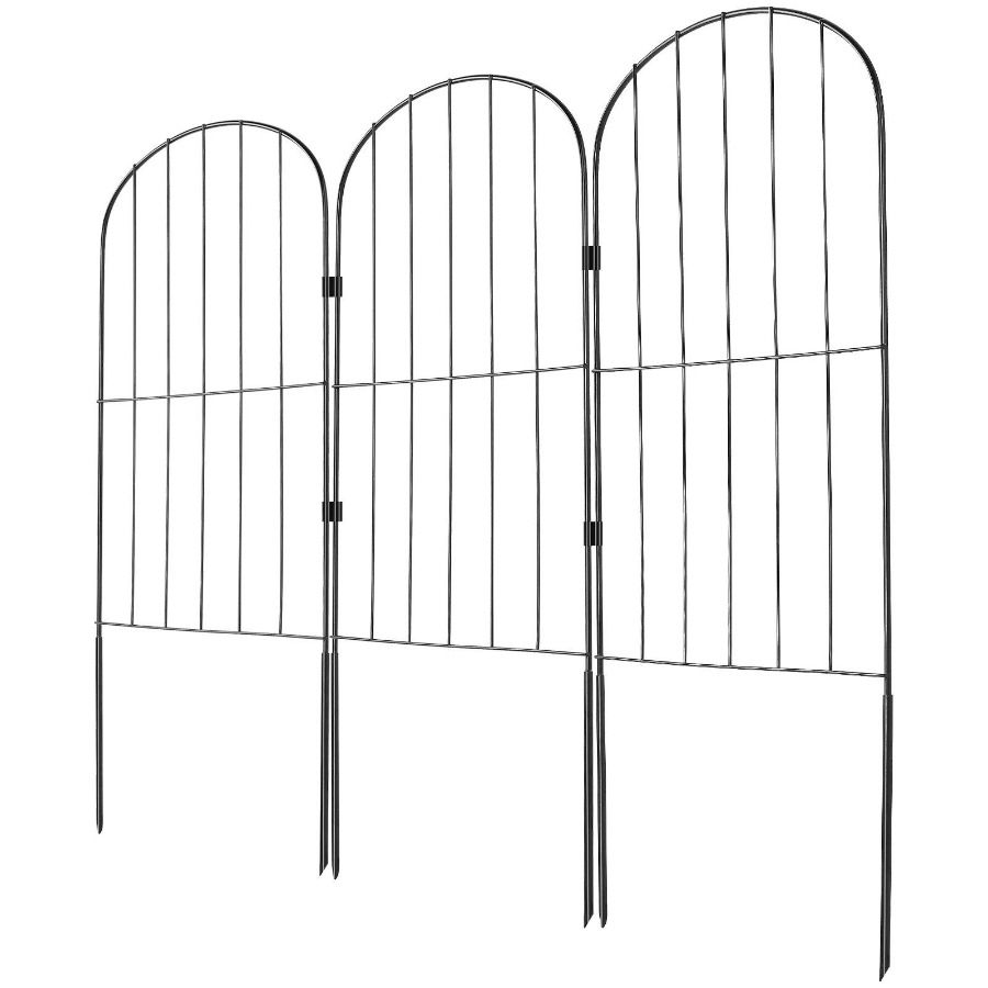 Recinzione da giardino con barriera per animali, recinzione da 2 pollici, con recinzione da giardino, altezza n. 24 pollici, spaziatura di scavo drammatica, lunghezza 30 piedi (lunghezza), recinzione sotterranea_voghion.com