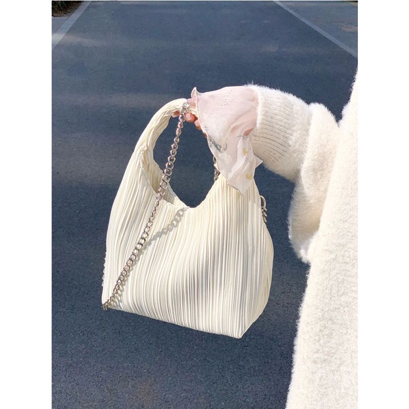 Design piccolo e versatile, organo a catena di grande capacità, borsa di lusso leggera piegata, borsa monospalla di alta qualità per pendolari_voghion.com