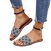 2024 Summer New Large Flat Bottom One word Beach Sandals and Slippers Women's 43_voghion.com
