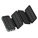 Detachable Solar Wireless Power Bank 20000mAh Hand Crank Generator With Light And Cigarette Lighter Built-in Cable_voghion.com