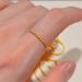 Vietnam Sand Gold Fried Dough Twists For Men And Women Antique Fa Plain Overlay Small Design Solid Twist Rope Ring_voghion.com