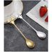 Cucchiaio di Natale Cucchiaio in acciaio inossidabile Cucchiaio per mescolare Cucchiaio da caffè dorato Stoviglie Cucchiaio da dessert creativo Cucchiaio regalo_voghion.com
