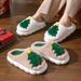 2024 New Christmas Tree Women's Home Unisex Autumn Winter Indoor Warm Cotton Thick Sole Slippers_voghion.com