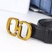 2023 New Product Hot Sale Two Layer Cowhide Belt Vintage Alloy Cd Buckle Women's Belt Fashion Versatile Belt Gift Box Packaging_voghion.com