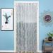 Lace Door Curtain Nordic Living Room Bedroom Non-punching Partition Door Curtain French Pastoral Breathable Curtain_voghion.com