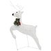 Christmas Reindeers 2 pcs White 40 LEDs_voghion.com