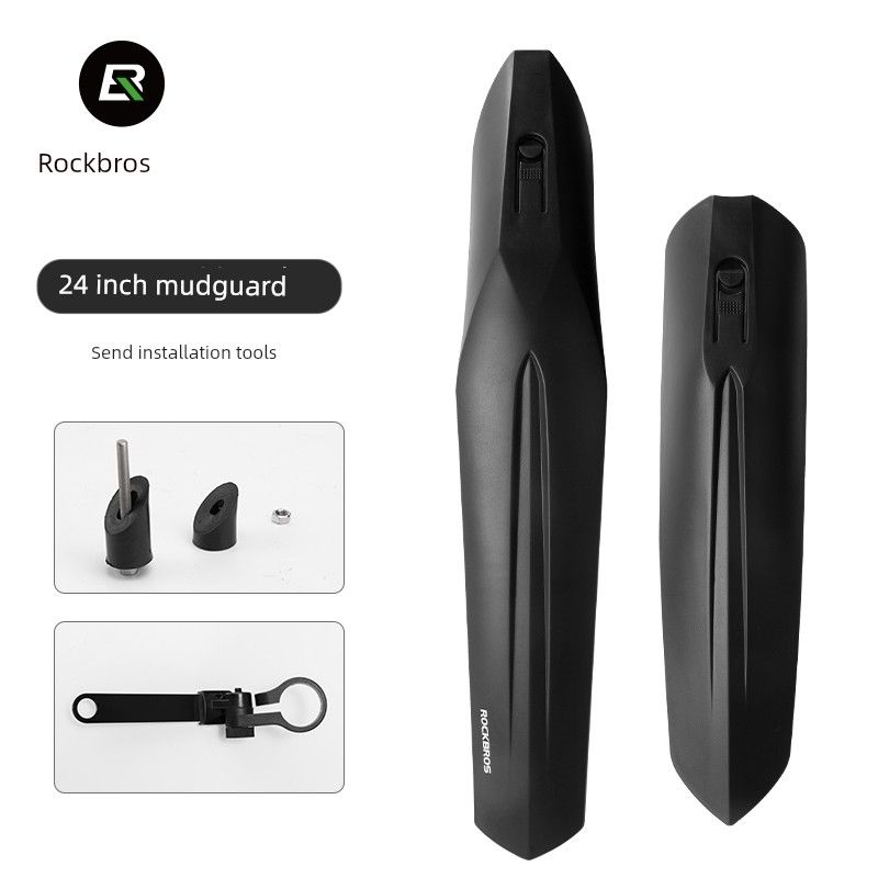 Rockbros Fahrrad Fender Quick Release Mountainbike Regen Block Bord 24-Zoll 26-Zoll 27,5 Verbreitert Und Verlängert Außer_voghion.com