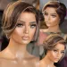 13x4 Pixie Cut Menschliches Haar Perücke Gerade Spitze Transparent Kurz Bob T Teil Brasilianische Für Frauen_voghion.com