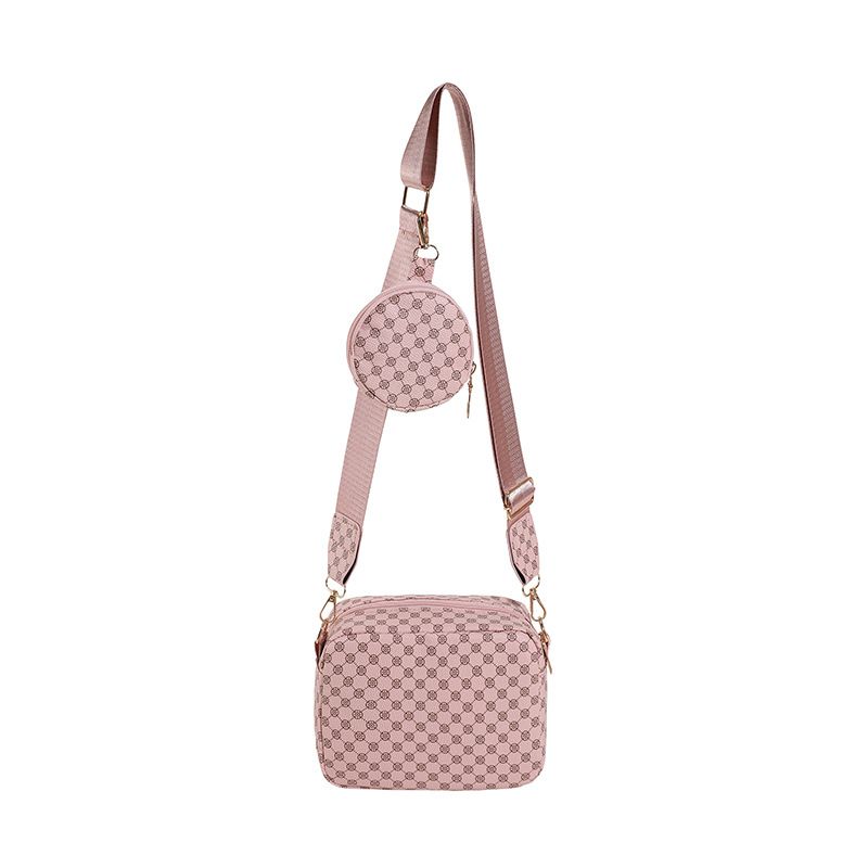 Textura minimalista para mulheres em 2024, nova tendência, bolsa simples e casual para mãe e filho, cruz diagonal_voghion.com