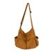 Bolso bandolera de lona de un solo hombro para mujer, estilo informal, con capacidad y estilo, primavera 2025._voghion.com
