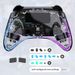 Geeignet für den kabellosen Bluetooth-Controller der Elite-Version von Nintendo Switch/LED/lite/PC mit transparenter RGB-Beleuchtung_voghion.com