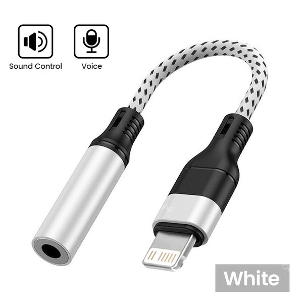 for Suitable iPhone To 3 5 MM headphone jack adapter, for iPhone 14 Plus 13 Pro Max 12 Mini 11 Xs Xr 1_voghion.com