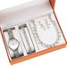 New Earrings Necklace Gift Watch Bridal Jewelry Four-piece Set Women Wristwatch_voghion.com