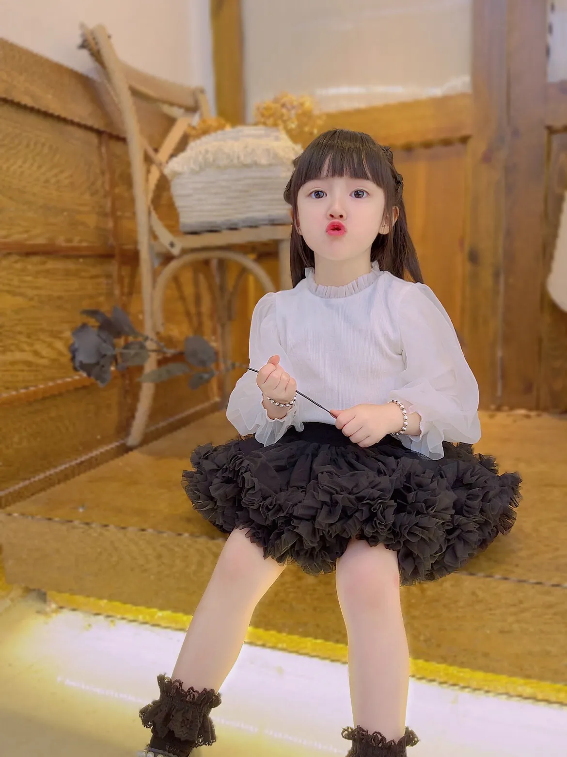 Vêtements pour petites filles jupe tutu jupe tutu de deuxième génération jupe princesse bébé fille jupe enfants filles jupe une pièce livraison directe_voghion.com