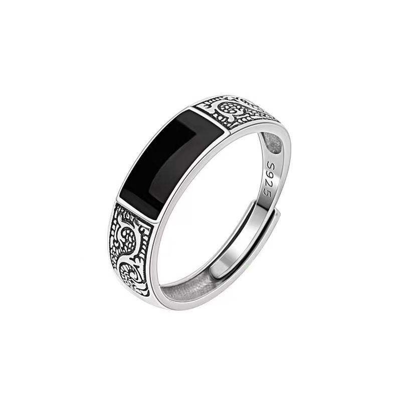 Dragon For Men New Trendy Brand High-end Niche Pattern Versatile Open Men's Ring_voghion.com