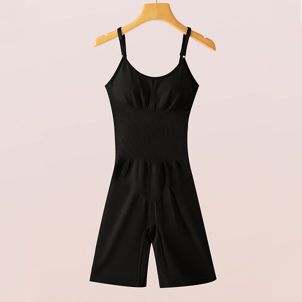 Shaping Plus Size Women's Camisole Chest Suppot Gatheed Tight Waist Hip Lift Coset Tummy Contol Bodysuit_voghion.com