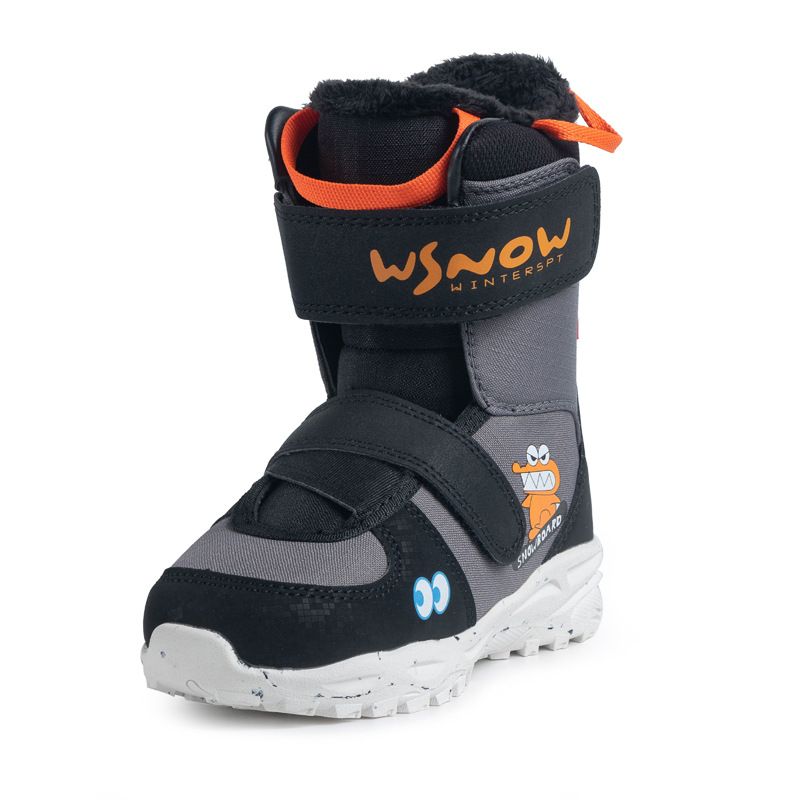 New children's ski equipment Snowboard boots all-round figure snowboard shoes_voghion.com