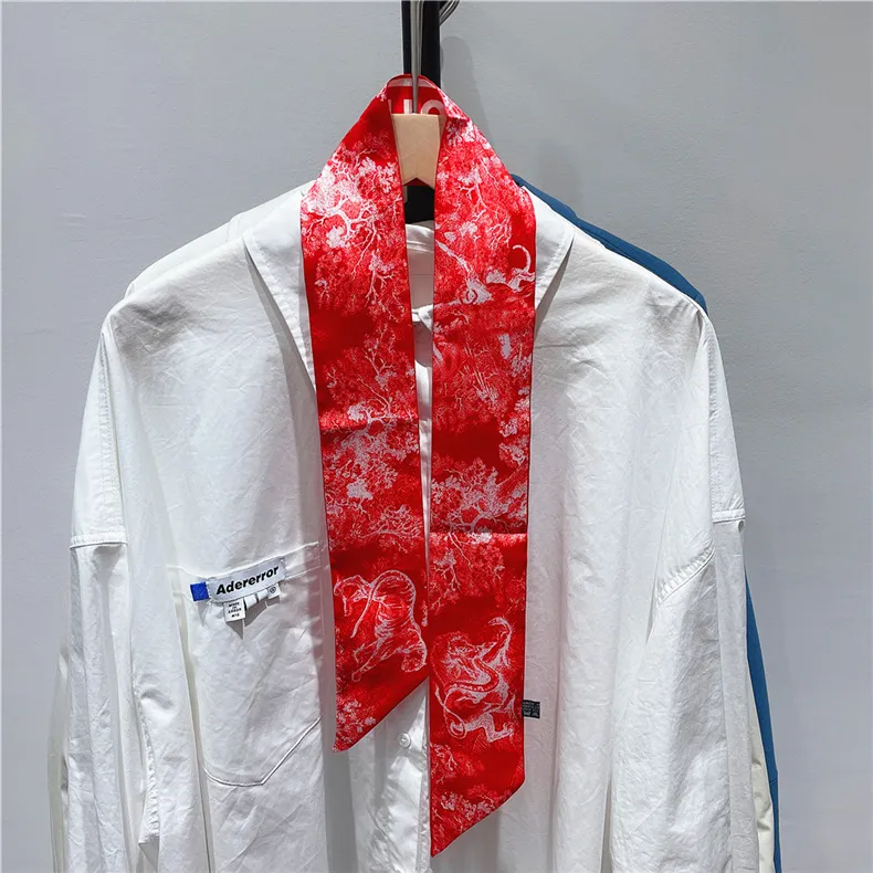 New Long Ribbon Fashion Hairband with Hand Gift Decoration Professional Bag Scarf Binding_voghion.com