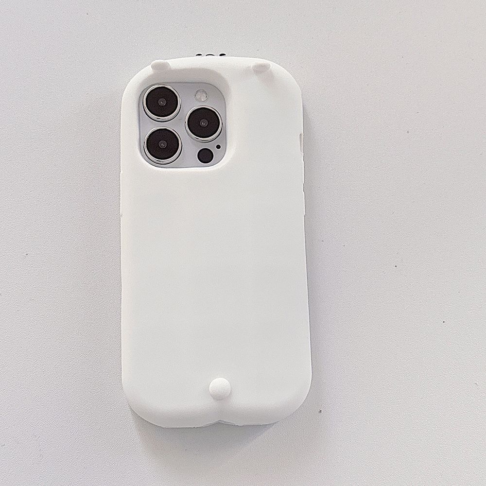 Funda de silicona suave con diseño de oso Nagano en 3D para iPhone 17 Pro, 16, 11, 12, 13, 16, 14 y 15 Pro Max Plus_voghion.com