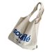 Women's niche fresh single shoulder canvas bag leisure letter large capacity Japanese style handbag female Korean_voghion.com