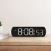 Minimalist Electronic Creative Multifunctional LED Alarm Temperature Jumping Seconds Display Countdown Bedside Clock_voghion.com