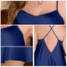 Large Size Ice Silk Solid Color Pajamas Women's Summer Simple Suspender Short Nightdress Loungewear_voghion.com