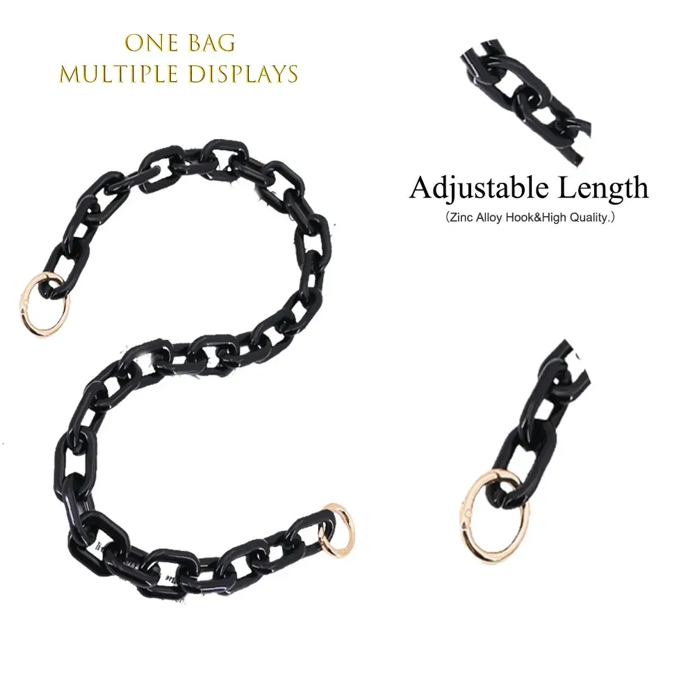 Chunky Wallet Colorful Replacement Purse Handle Strap O Bag Accessories For Acrylic Handbags Chain 241028_voghion.com