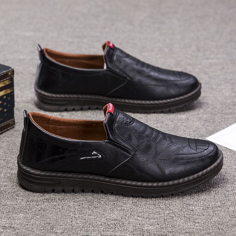 Calzature da sera slip-on formali da uomo in pelle scamosciata Oxford_voghion.com
